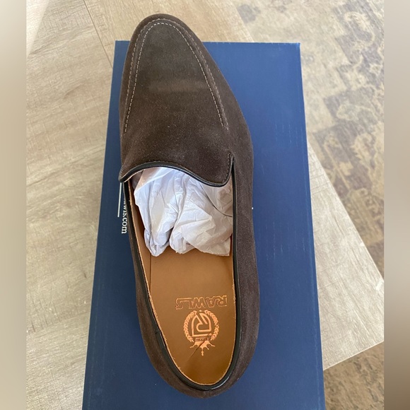 Dark Brown Suede Carter Loafer by The Rawls - Picture 4 of 8